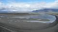 P1040155- Langue glaciaire de Skeidararjokull d'ou surgissent les crues lorsque les volcans sous-jacents se reveillent 